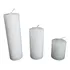 2 Trios Velas Cilíndricas 5cm 10cm E 15cm Decoração