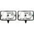 2 Un. Farol Milha Opala Caravan Lente Lisa Modelo Sierra Ii