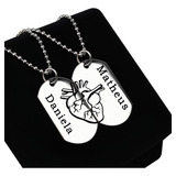 2 Unidades Colar Personalizado