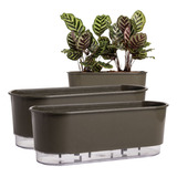 2 Vaso Jardineira Autoirrigavel