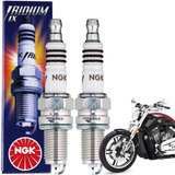 2 Velas Iridium Dcpr9eix Ngk Harley V-rod Vrod Muscle Vrscf