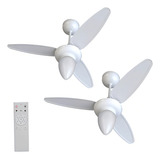 2 Ventiladores De Teto