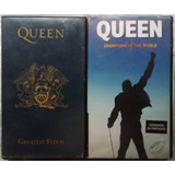 2 Vhs Queen Greatest Flix 2 91, Champions Of The World 95