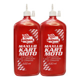 2 X Bardahl Maxlub Kart Moto Óleo Para Correntes De Motos