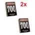 2 X Camara De Ar Kenda Speed Ciclismo 700x18 23c 48mm Road Tipo Da Válvula Presta