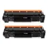 2 X Cartucho De Toner Para Laser M28w M28a M28 M 28 A M 28 W