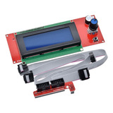 2 X Lcd 20x4 Placa Controladora Impressora 3d Reprap Ramps