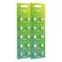 20 Baterias Pilhas Alcalina Lr44 1,5v Cartela Blister Elgin