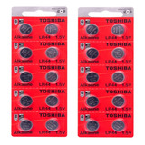 20 Baterias Toshiba Lr44