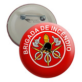 20 Botons Botton Buttons Broches Brigada De Incêndio 3 5