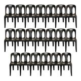 20 Cadeiras Plastica Reforcada