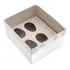 20 Caixas Para 4 Mini Ovos De Colher 50g Meio Ovo Premium
