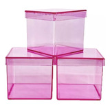 20 Caixinhas Acrilica 5x5