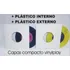 20 Capas Grossas Disco Vinil Compacto + Externos + Interno  