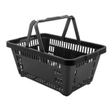 20 Cestas De Mercado Cestinha P  Supermercado Compras Lojas