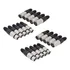 20 Conectores De Solda Xlr De 3 Pinos, 5 Machos E 5 Fêmeas