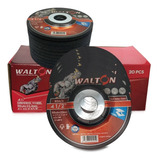 20 Discos De Desbaste Walton 4.5 - 115x6x22,23mm - Pegatec