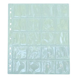 20 Folha Plastico Moedas