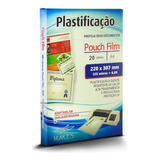 20 Folhas Plástico Para Plastificação Mares A4 0 05 220x307