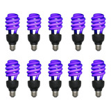 20 Lâmpadas Fluorescente - Luz Negra Efeito Neon 110 Ou 220