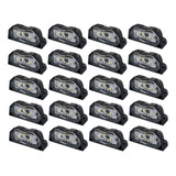 20 Lanterna Luz Placa Led Reboque Carretinha Carreta Bivolt