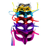 20 Mascaras Veneziana Metalizadas