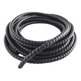 20 Mts Mola Plástica Espiral Proteção Fios Mangueiras 1 4