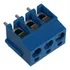 20 Peças * Borne Kre Kf300 3 Vias Azul Conector