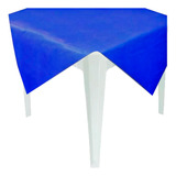 20 Toalha De Tnt Para Mesa De Convidados Descartável 70x70 Cor Azul marinho