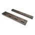20 Unidades Pendural Aço Inox Suporte Cortina De Pvc 200mm