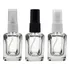 20 Vidros Amotra Perfume 10 Ml Quadrado Spray Estriada