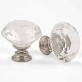 20 X Puxador Cristal