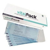 200 Envelope Esterilizaçao Tesoura 7x23 Papel Grau Saquinho