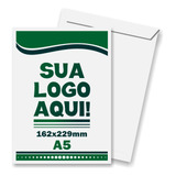200 Envelopes A5 Personalizado Timbrado Logo Empresa 16x22