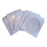 200 Envelopes Papel Para Cd   Dvd Com Visor Transparente