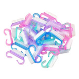 200 Escovinhas Para Limpeza De Unhas Manicure E Pedicure