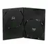 200 Estojo Dvd Slim Box Duplo Preto - Videolar