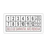 200 Etiqueta Lacre Casca