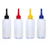 200 Frascos Vazio 100ml Com Bico Aplicador Ideal Para Tinta 
