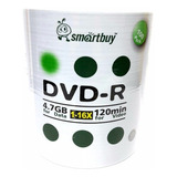 200 Mídia Virgem Dvd Smartbuy Logo 4.7gb Dvdr