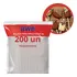 200 Palitos Para Pirulito 28 Cm Grande Cristal Bwb