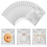 200 Peças De Mini Sacos Plásticos De 3 X 2,5 Cm, 4 Mil, Sacos De Zíper Pequenos Transparentes E Resseláveis, Sacos De Plástico Reutilizáveis Com Fecho De Zíper (3 X 2,5 Cm)
