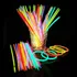 200 Pulseira Neon Fluorescente Brilhante Balada Led