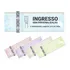 2000 Ingressos De Segurança Papel Moeda 150x50mm 08 P  Folha
