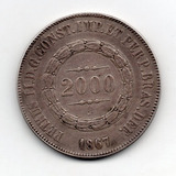 2000 Reis 1867 Rara