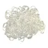 2000 Unidades Elásticos Pequenos Silicone Para Cabelo