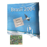 2004 Selos Ano Completo Folder Original Dos Correios Nova