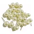 200pçs Brincos Perola 8mm   Tarracha De Silicone Atacado