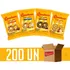 200un Biscoitos Amanteigados Bolacha Bauducco Em Sache 11g