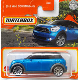 2011 Mini Countryman Matchbox - Azul 